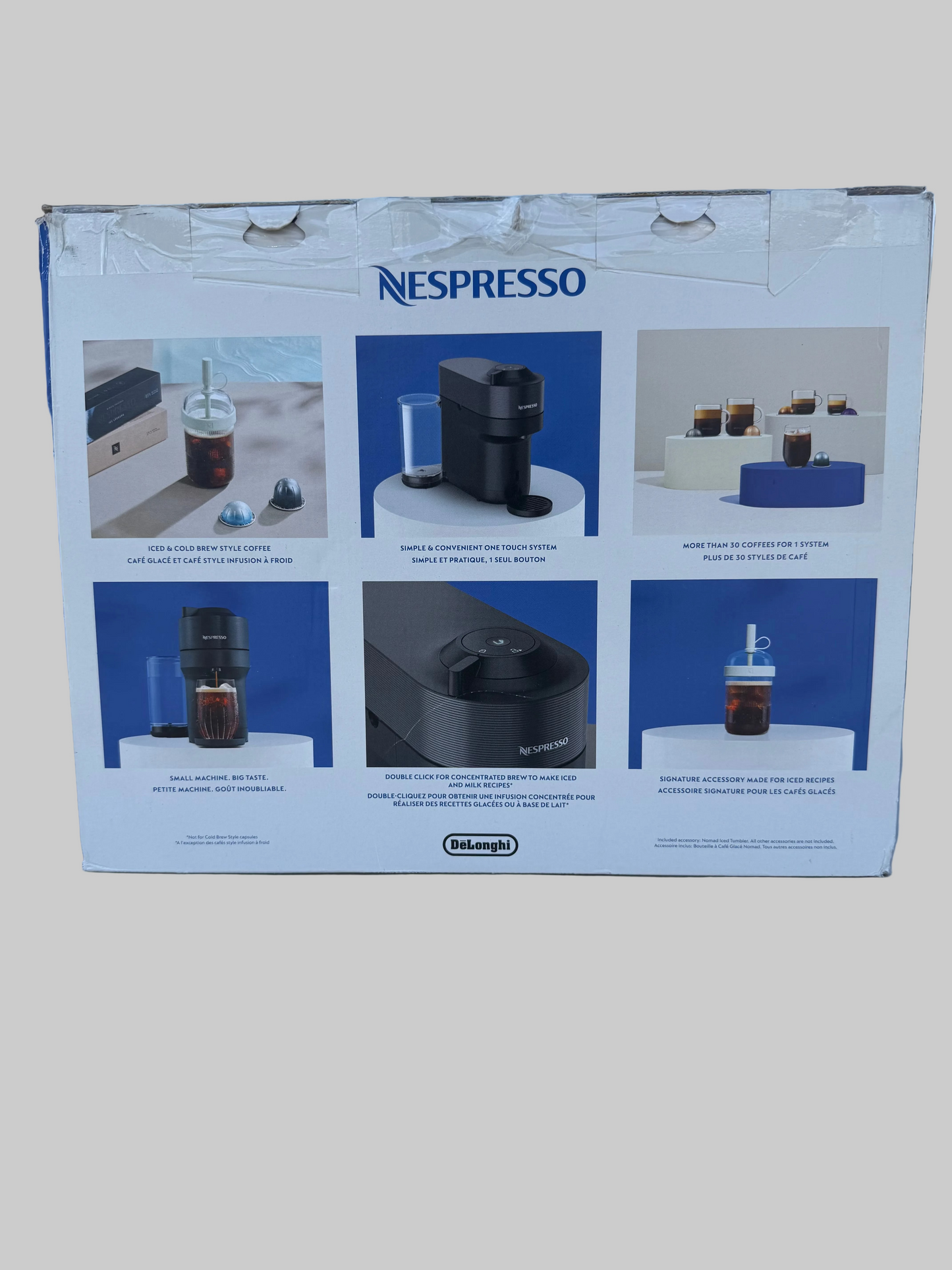 Nespresso Vertuo Pop+ Coffee & Espresso Maker — Exclusive Iced Coffee Kit by De'Longhi