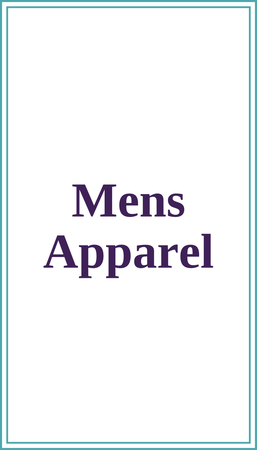 Men's Apparel