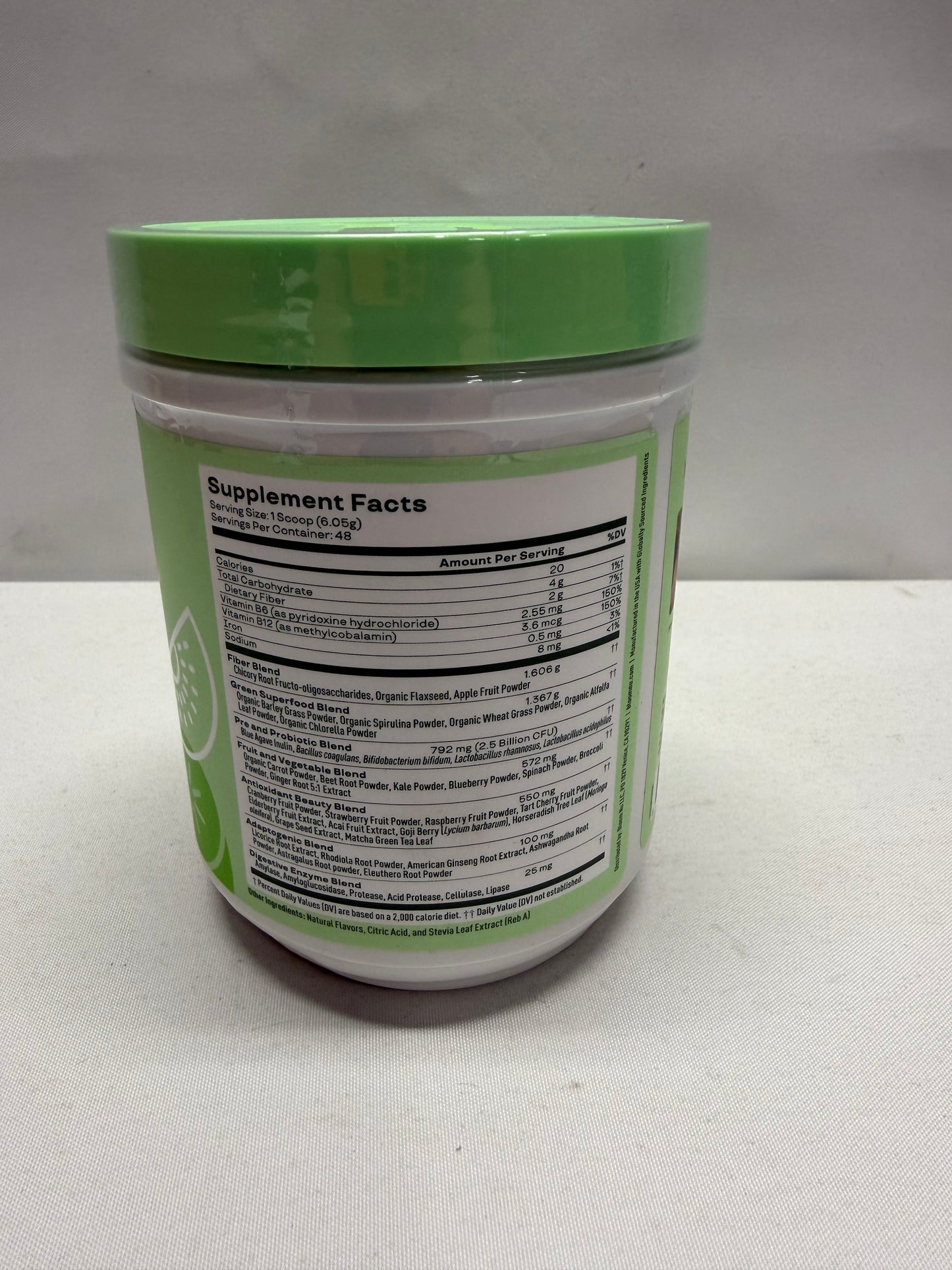 Bloom Nutrition Greens & Superfoods Powder, Strawberry Kiwi (48 Servings)