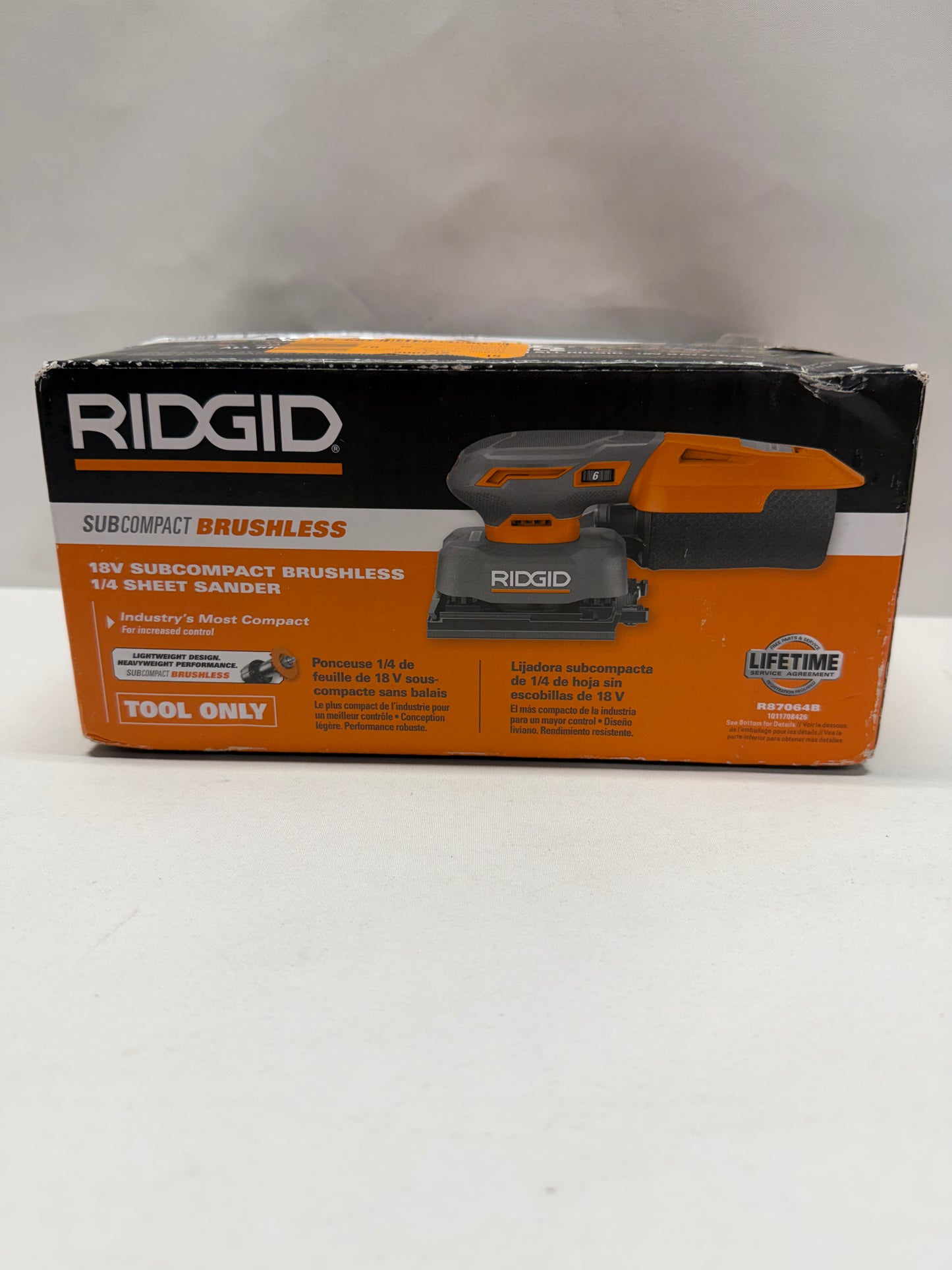 Rigid Subcompact Brushless 18V (R87064B)