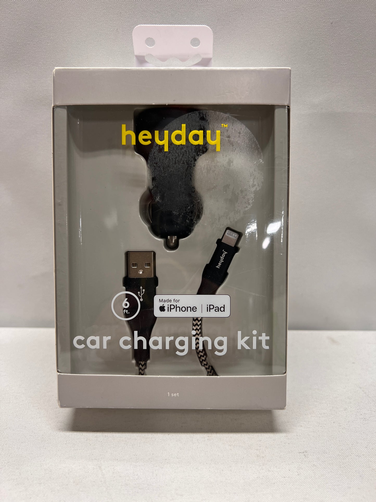 6' Lightning to USB-C Power Delivery Car Charging Kit - heyday Dusk Blue